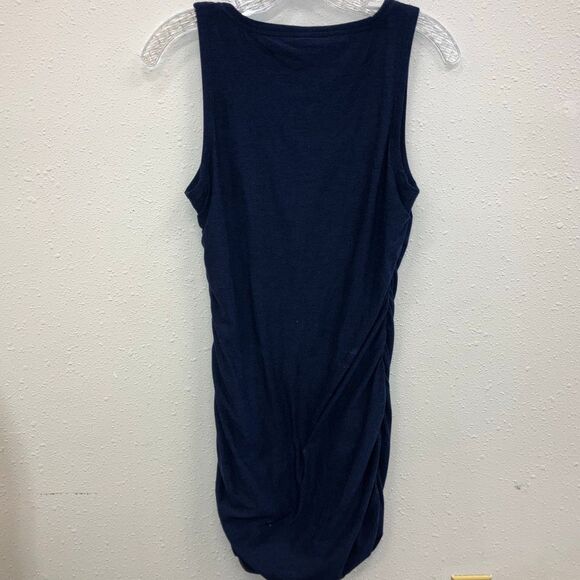 Beyond Yoga Navy Sleeveless Bodycon Dress size Medium #735 - Picture 5 of 7